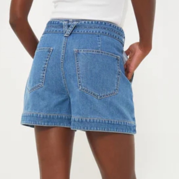 Veronica Beard Jeans Bright Lakeshore Agee Skort Bright Lakeside Size 10 - Picture 2 of 14